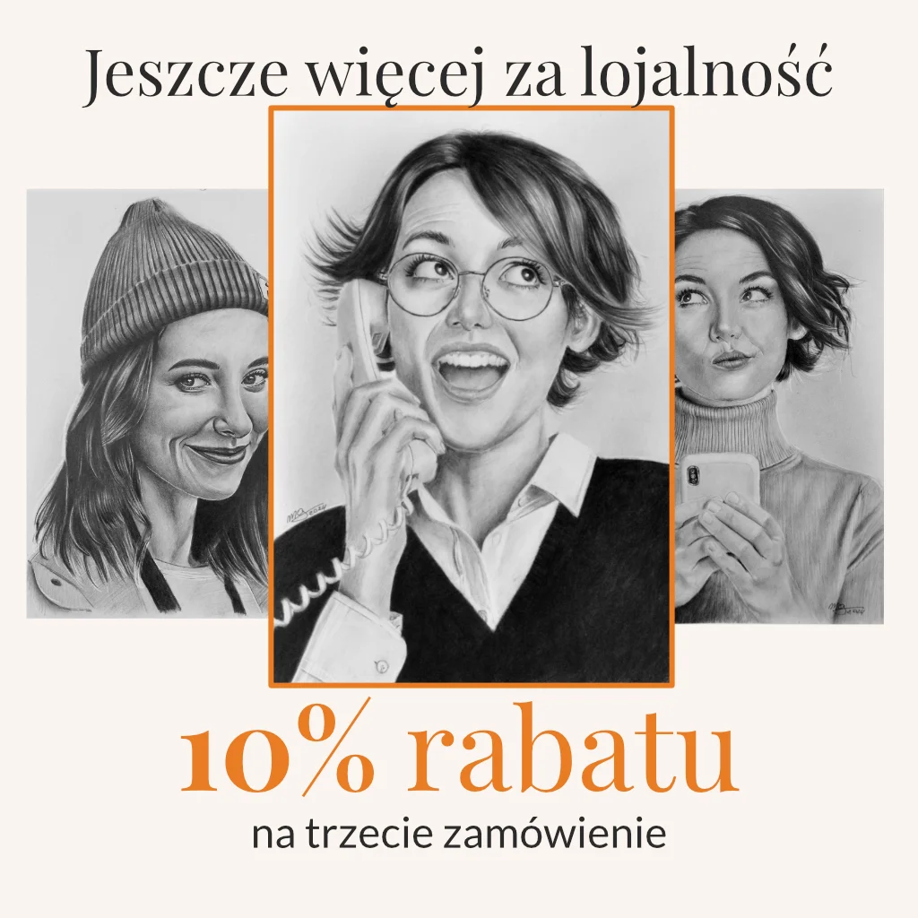 Przy trzecim twoim zamówieniu zyskujesz aż 10% rabatu. Lojalność się opłaca.